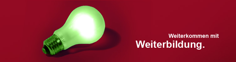Weiterkommen mit Weiterbildung.